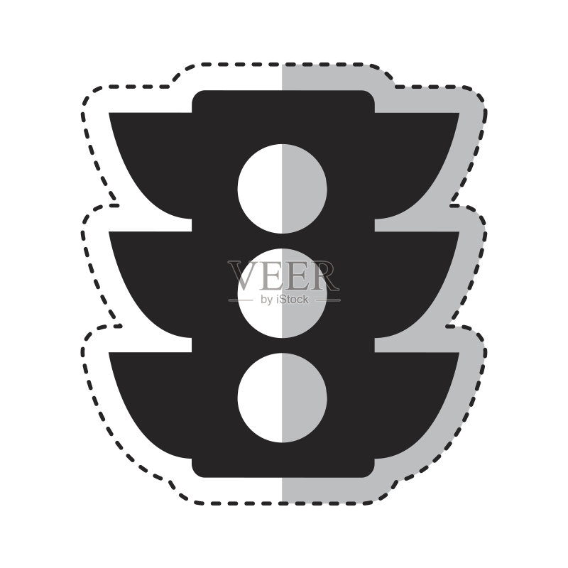 交通指示灯图标图标素材
