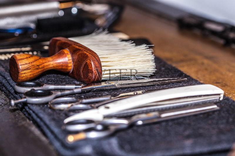 理发用具正版图片素材