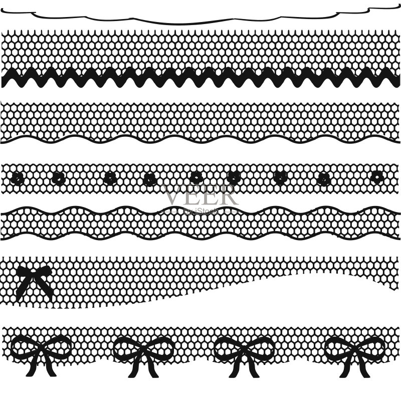 装饰花边分隔矢量插图正版插画素材