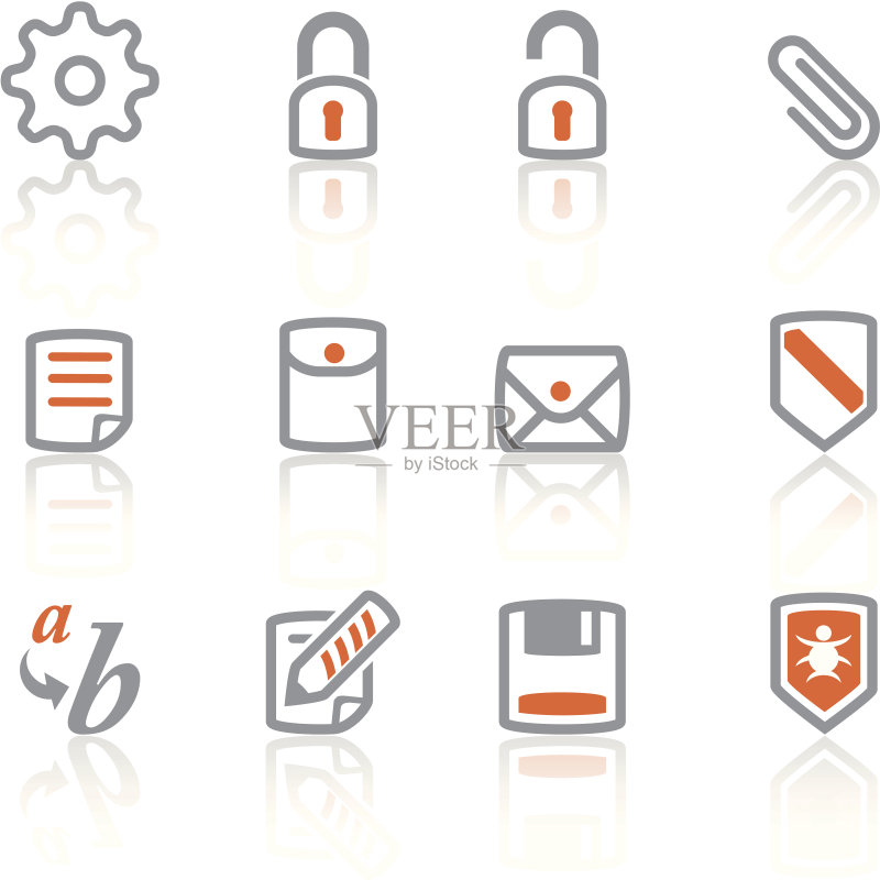 网站图标-iReflect set 3图标素材