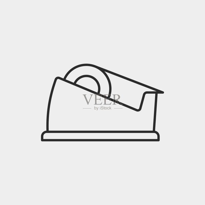 胶带线图标图标素材