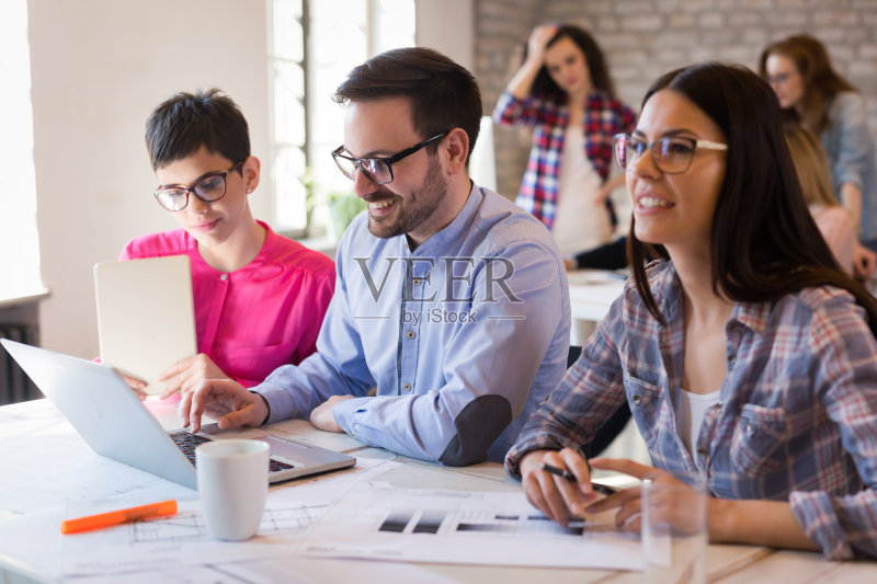 学生学院大学教育出席讲座正版图片素材