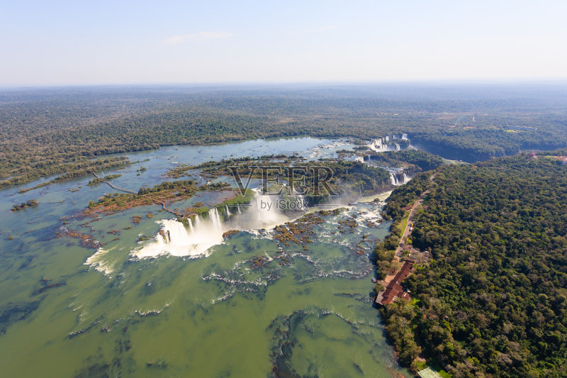 伊瓜苏瀑布，阿根廷正版图片素材