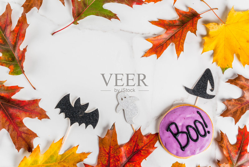 万圣节的节日背景正版图片素材