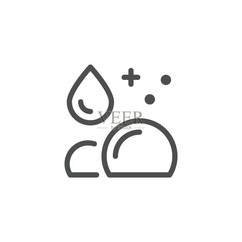 清洁线条图标图标素材