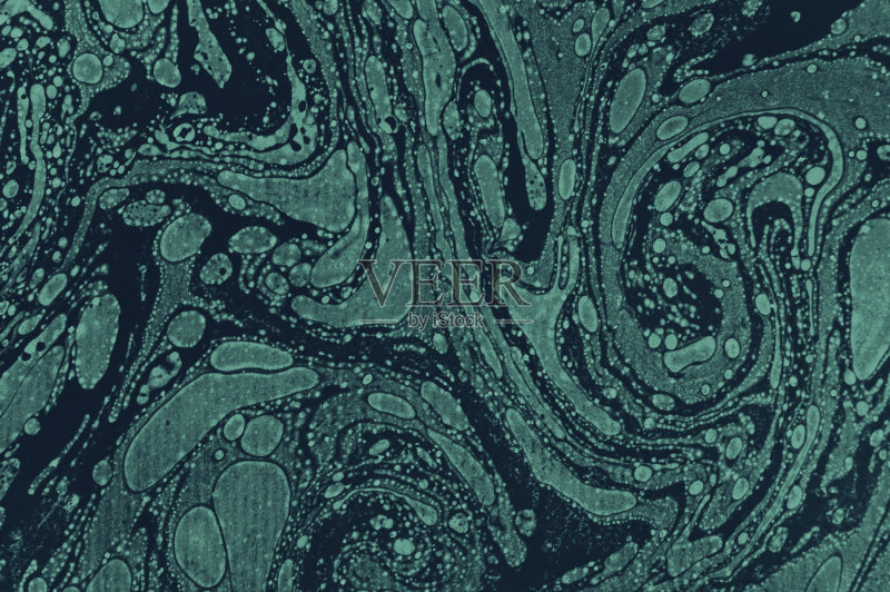 抽象大理石纹理背景绿色大理石正版插画素材