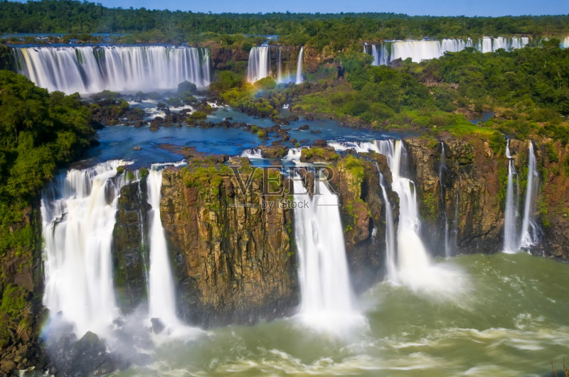 伊瓜苏瀑布正版图片素材