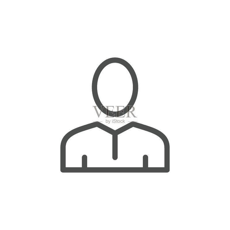 人物线条图标图标素材