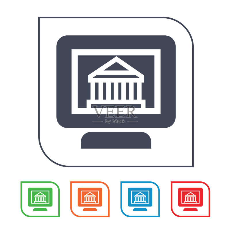 网上银行正版元素素材