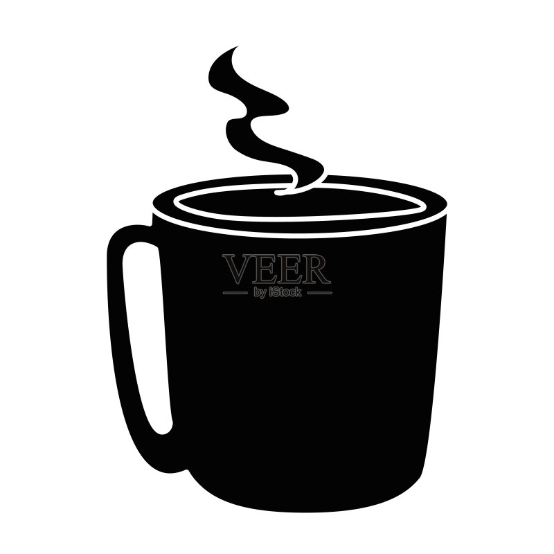 美味的咖啡杯独立图标图标素材