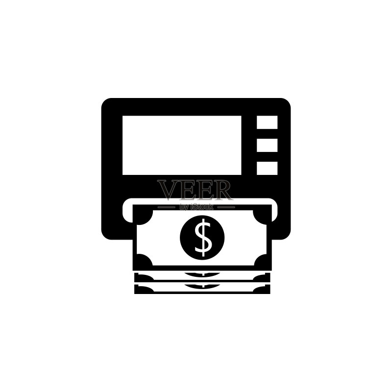 ATM取款机图标图标素材