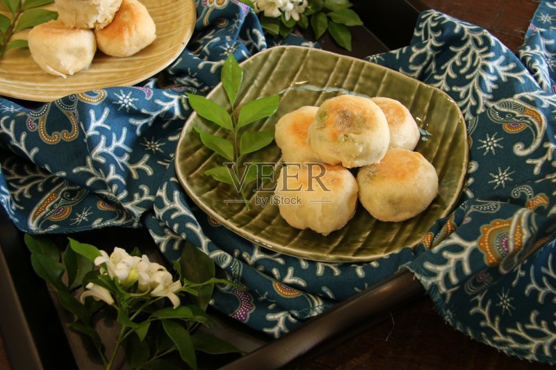 Bakpia Pathok，日惹最受欢迎的糕点店正版图片素材