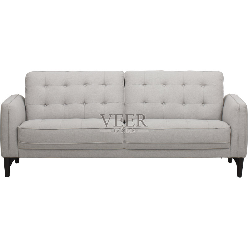 休闲传统牡蛎奶油沙发正版图片素材