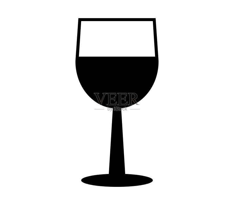 酒杯图标图标素材