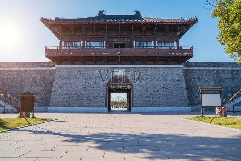 中国南京的古建筑正版图片素材