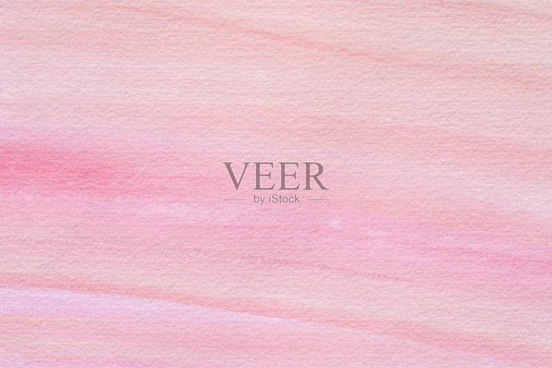 粉红色水彩画在纸上的背景纹理正版图片素材