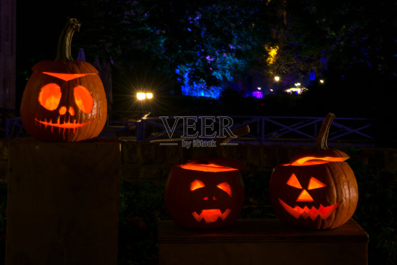 南瓜灯正版图片素材