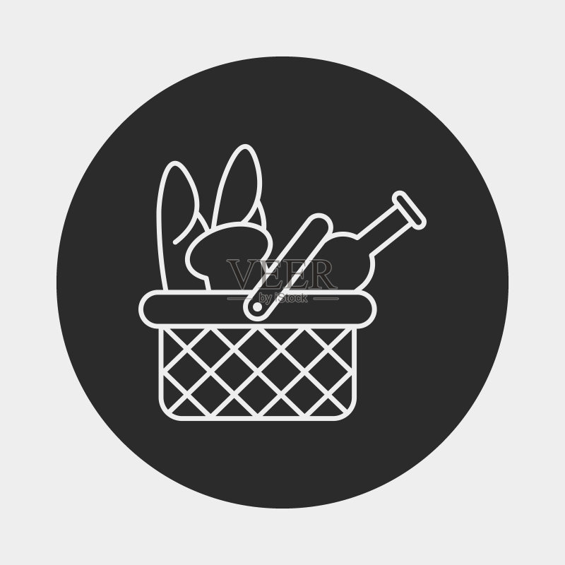 餐线图标图标素材