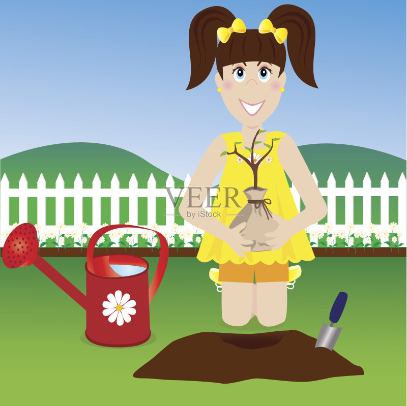 种一棵树正版元素素材