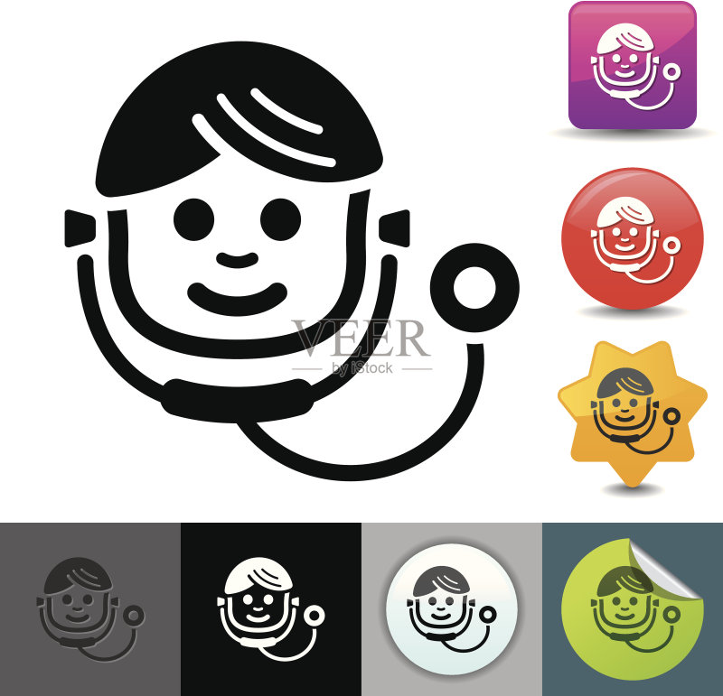 医生图标|solicosi系列图标素材