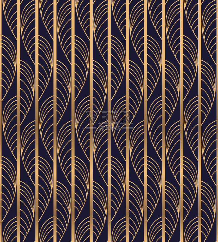 孔雀羽毛奢侈背景向量正版插画素材