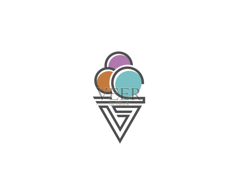 冰淇淋图标图标素材