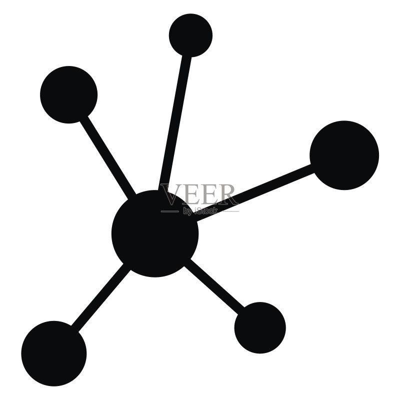 分子图标集图标素材