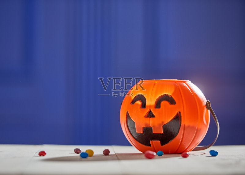 南瓜有糖果正版图片素材