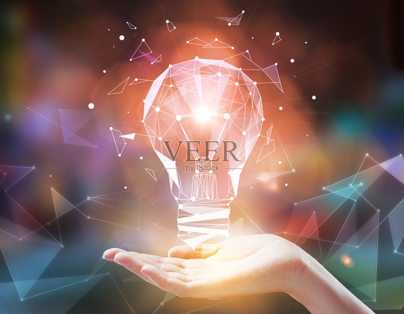 想象力和技术概念正版图片素材