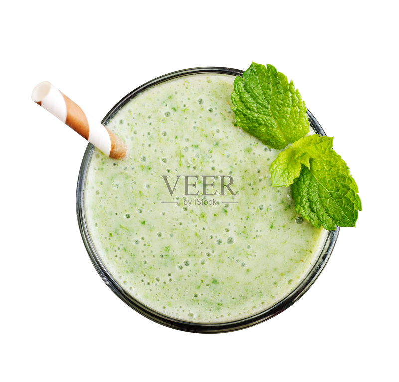 新鲜鳄梨奶昔正版图片素材