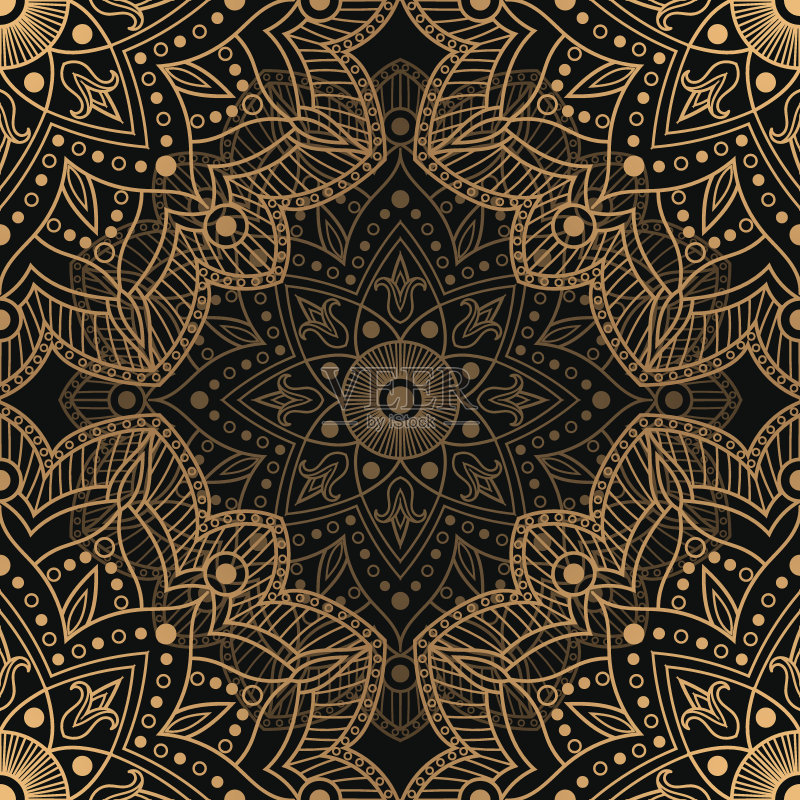 金色奢华背景矢量正版插画素材