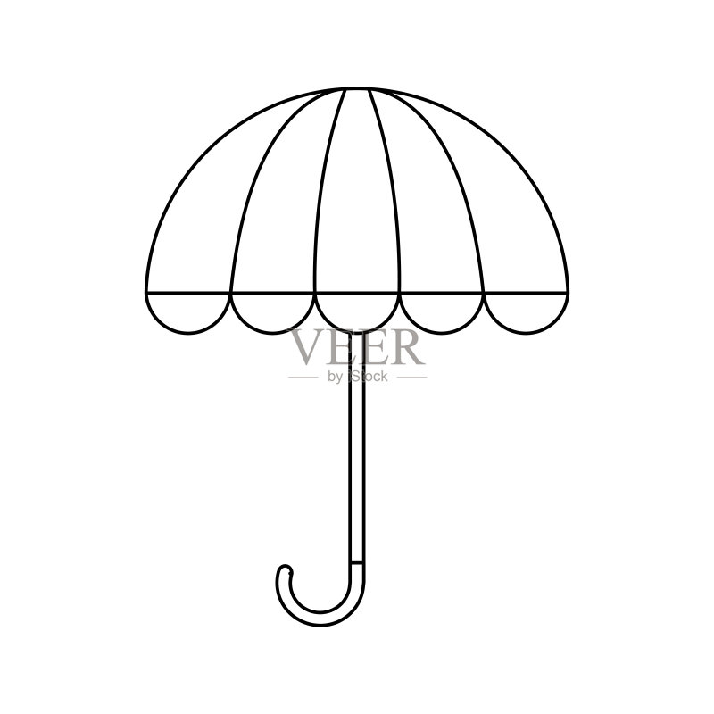 雨伞图标图标素材