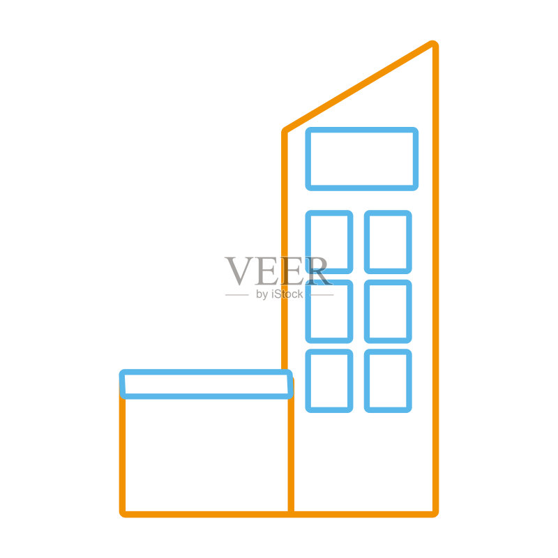 工业建筑图标图标素材