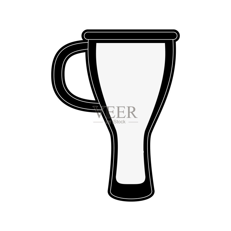 啤酒杯图标图标素材