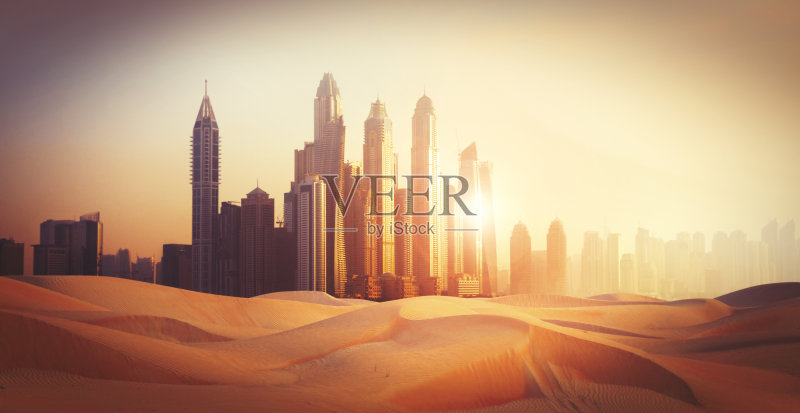 沙漠迪拜正版图片素材