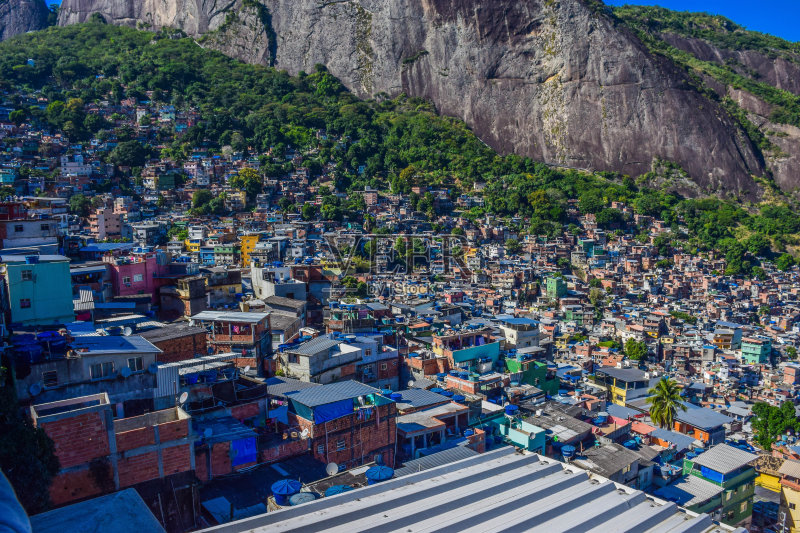 贫民窟一应俱全正版图片素材
