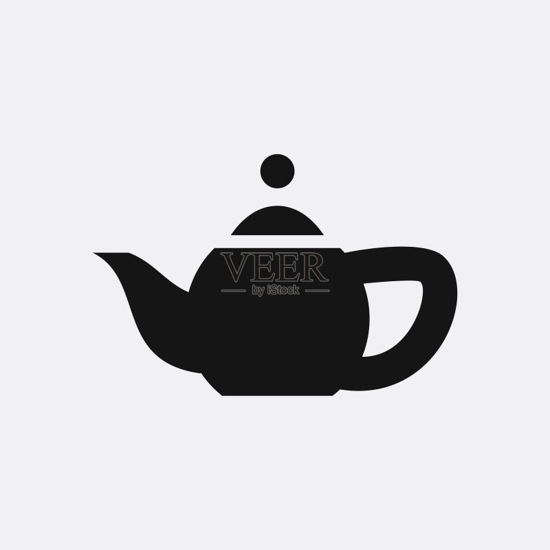 茶壶图标插画图标素材