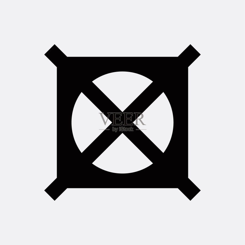 禁止洗涤图标图标素材