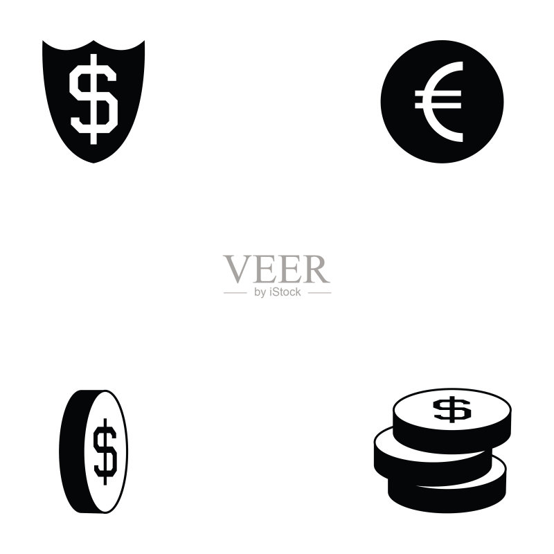 金钱图标集图标素材