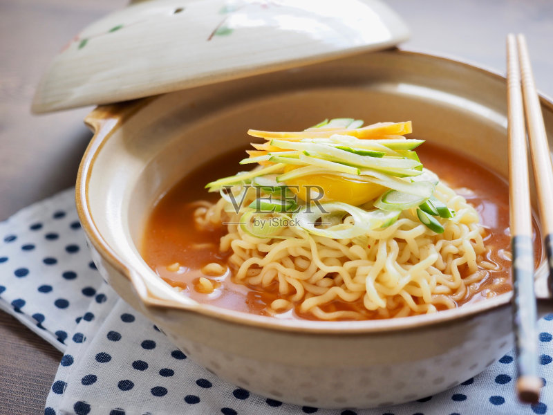 亚洲食品拉面，方便面正版图片素材