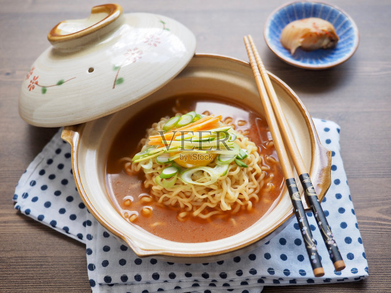 亚洲食品拉面，方便面正版图片素材