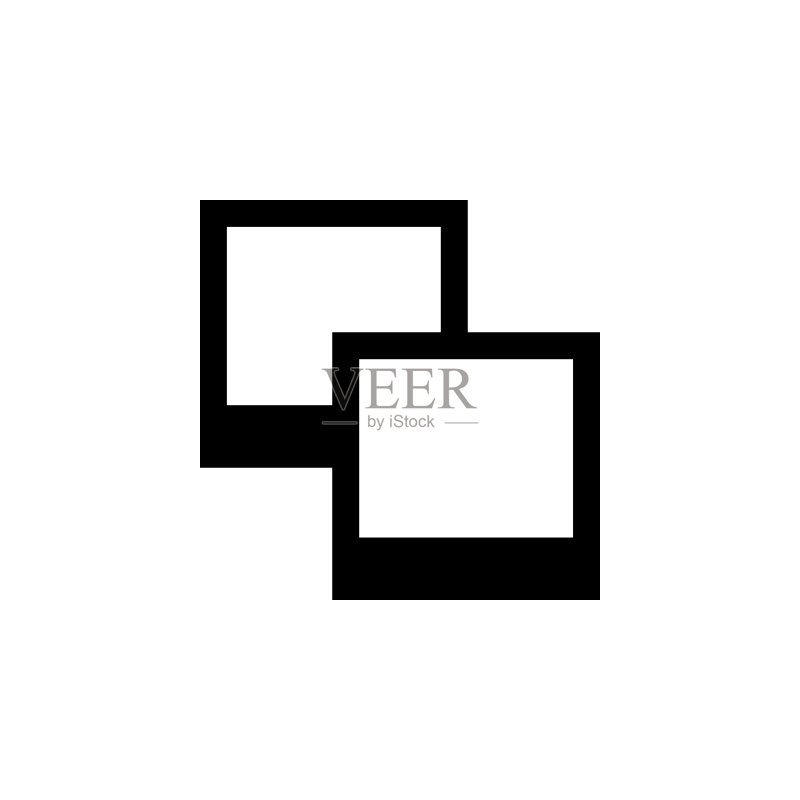 双层图标。适用于移动概念和Web应用程序的简约图标元素。网站、Web设计、移动应用程序的符号和标志集合图标图标素材