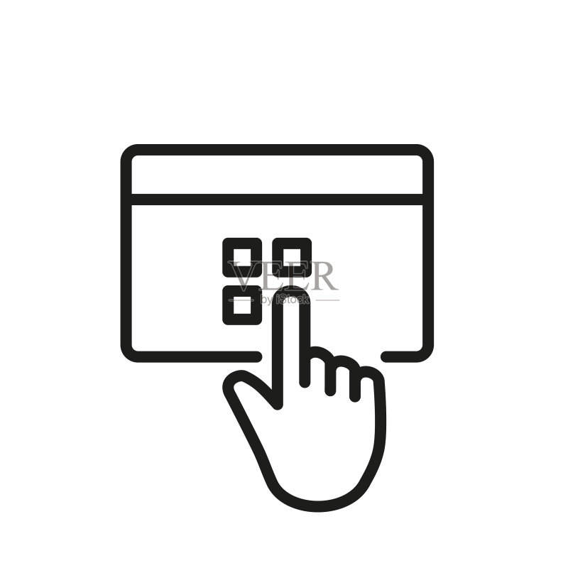 矢量互动图标图标素材