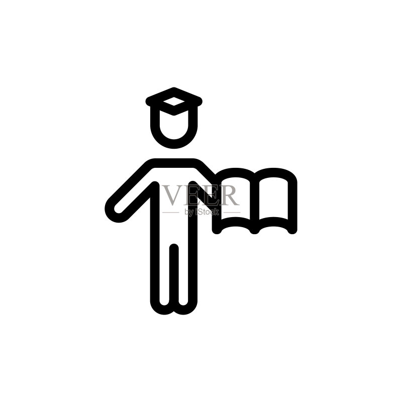学生图标矢量素材图标素材
