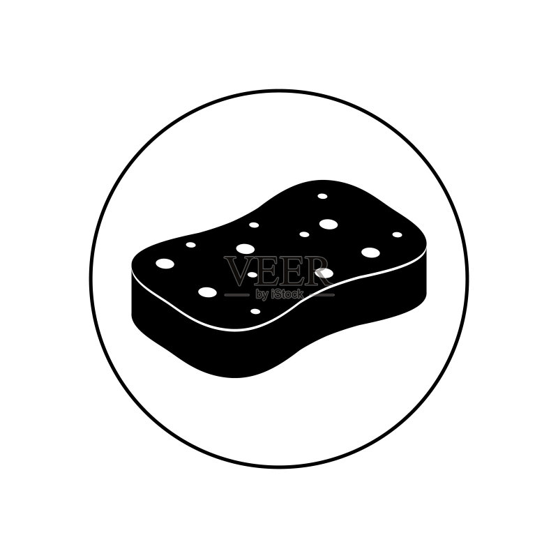 海绵图标矢量素材图标素材