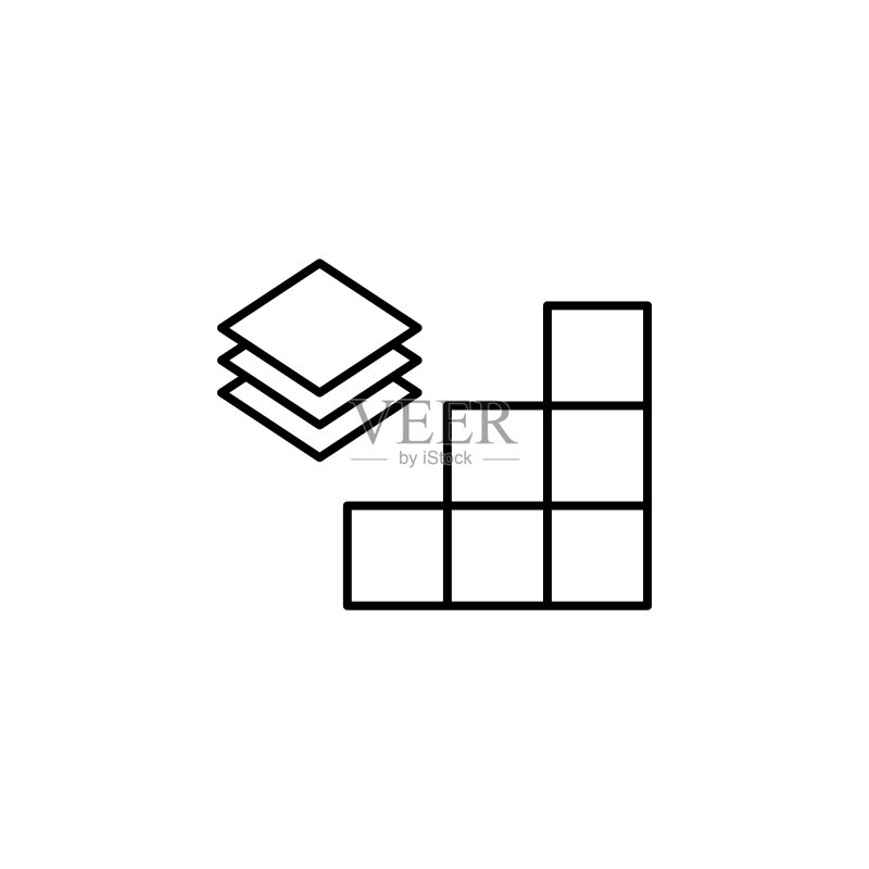 建筑元素图标图标素材