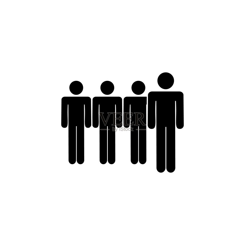 人群排名图标设计图标素材