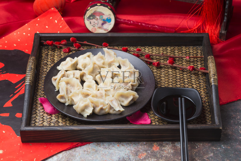 美味的饺子正版图片素材
