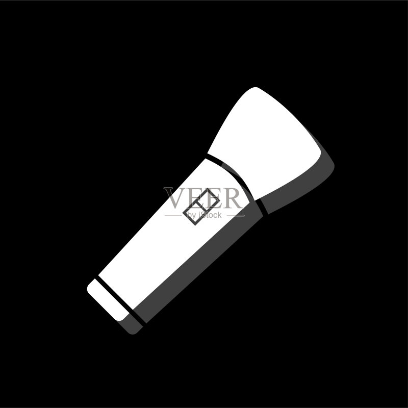 手电筒图标图标素材