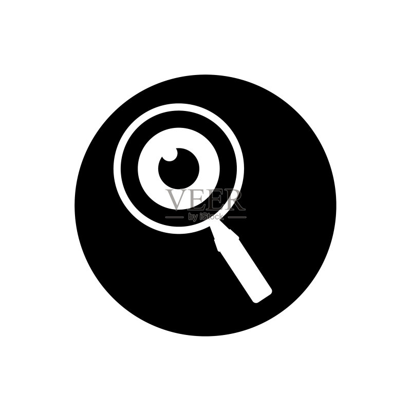 搜索眼睛图标图标素材